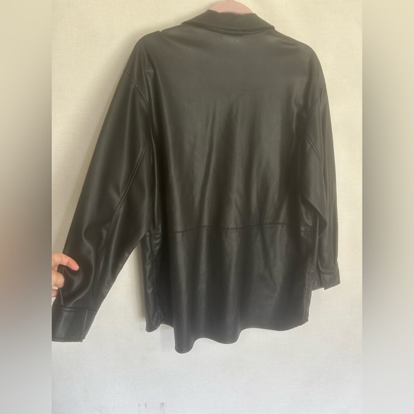 Zara pleather button up jacket - Picture 7 of 7